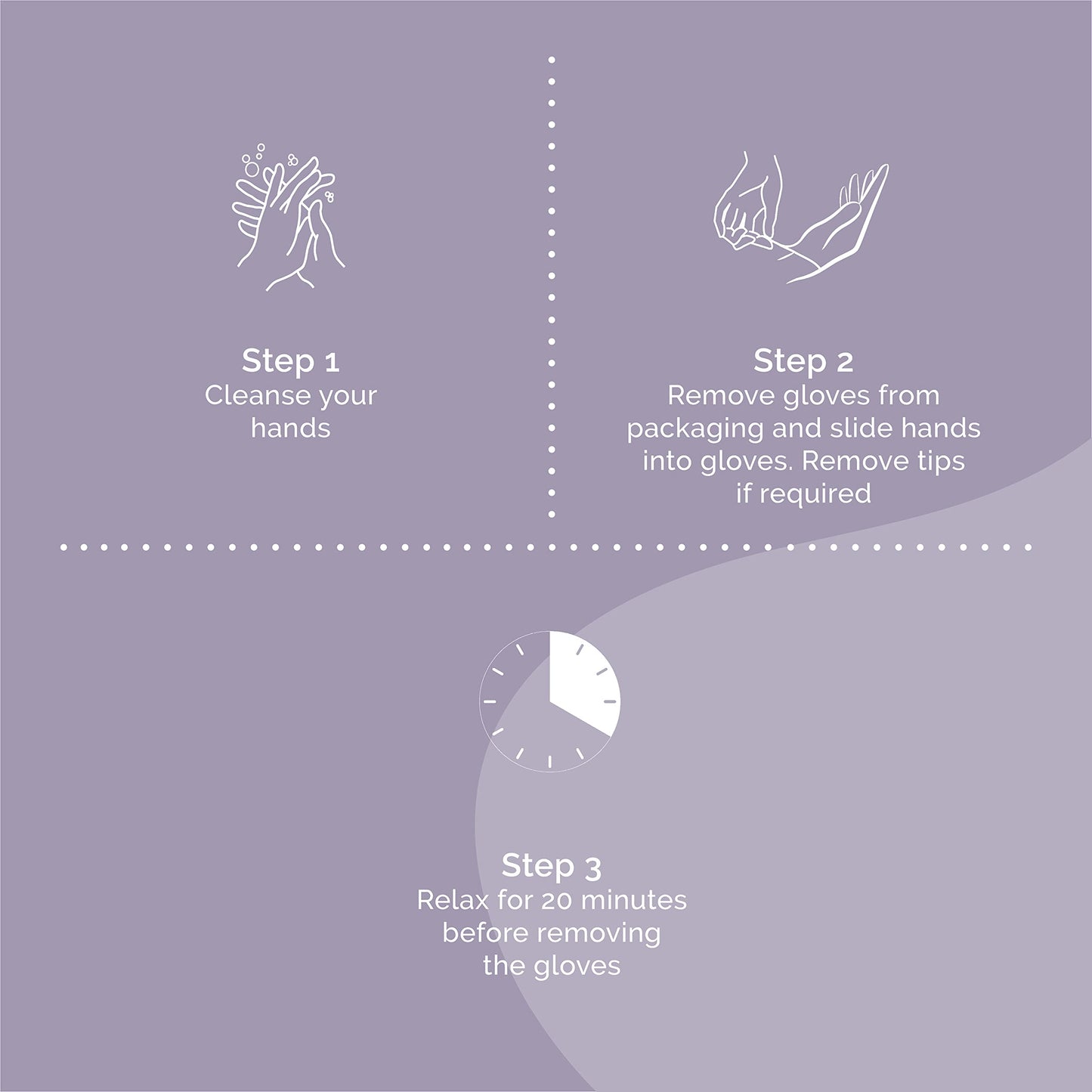 BEAUTYPRO HAND THERAPY Hand Mask With Collagen & Argan Oil | Moisturising Gloves Treatment for Cracked Fingers | Hand Masks for Dry Hands | Safe with Natural, Gel & Extensions Nails |