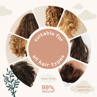 Nala's Baby Conditioner | Award-Winning | 99% Natural | Dermatologically-Tested and Paediatrician-Approved | Nourishing Blend of Castor Oil and Aloe | Vegan | 200ml