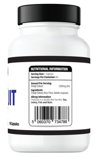 Pure Shilajit Extract 1000mg Capsules - 3 Months Supply - UK GMP Certified Manufacturer