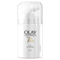 Olay Total Effects 7-In-1 Anti-Ageing Moisturiser With Spf15, Niacinamide, Vitamin C And E, 50 Ml
