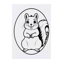 Azeeda 'Jolly Squirrel' Temporary Tattoo - Water Resistant, Skin-Safe, Non-Toxic Transfer (TO00078279)