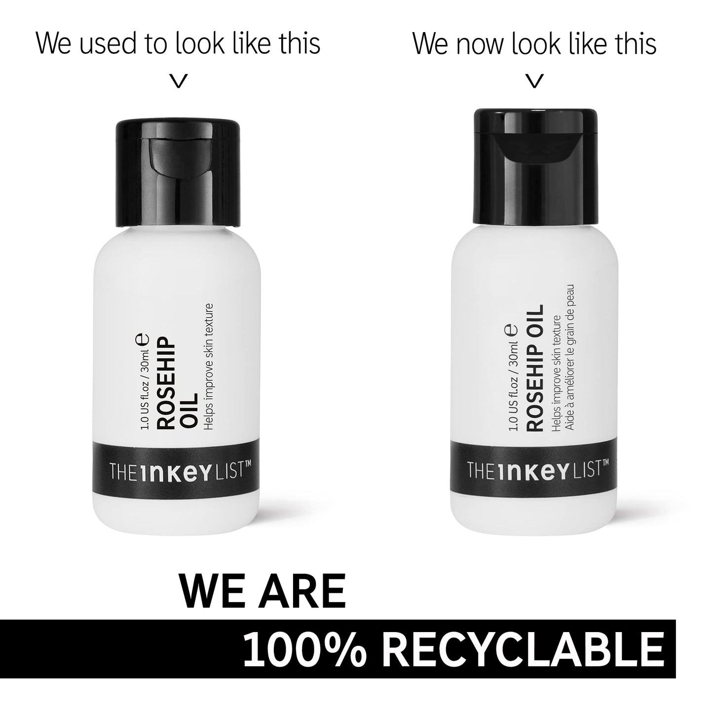 The INKEY List Rosehip Oil to Smooth Skin Texture 30ml