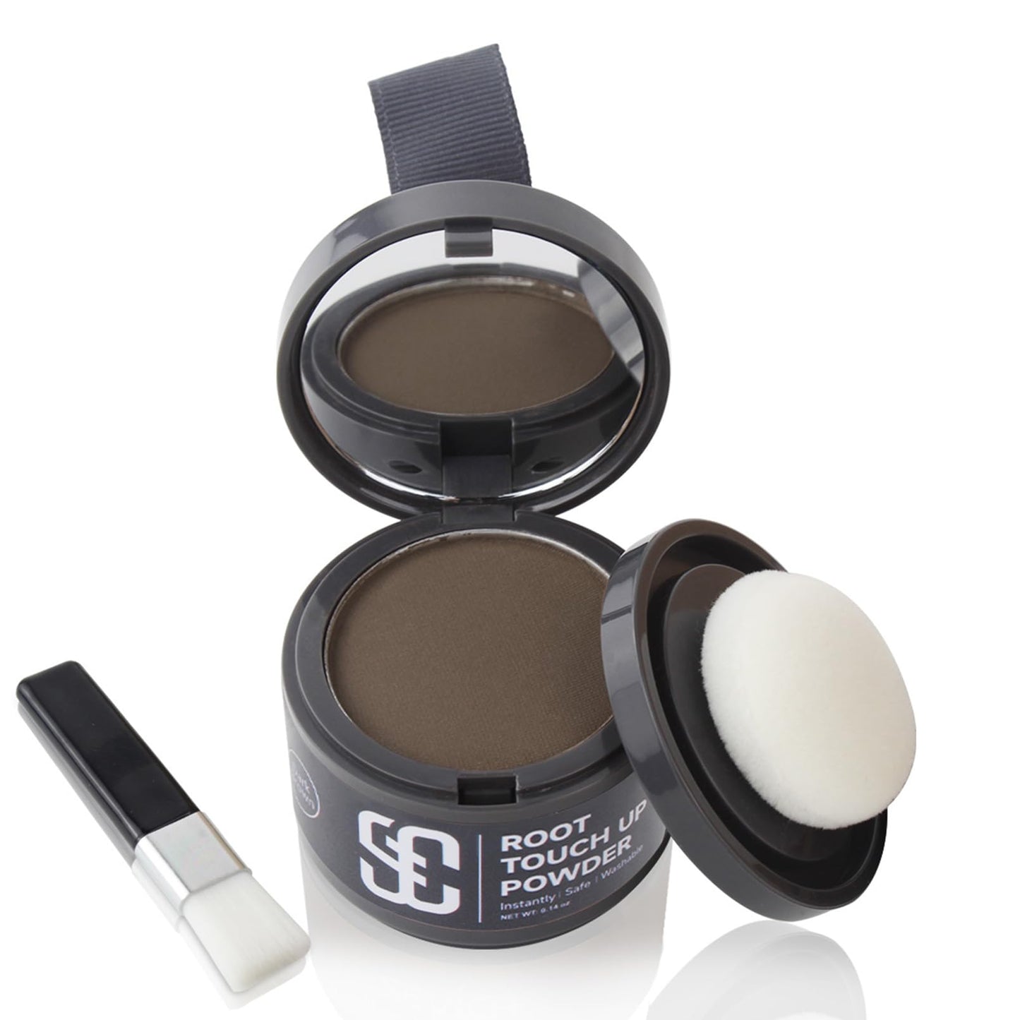 SOVONCARE Root Touch Up Powder,Root Cover Up Hair Powder for Women for Thinning Hair & Conceals Hair Loss,Hairline Powders Instantly Hairline Shadow Cover (Medium Brown, 0.14 Ounce (Pack of 1))
