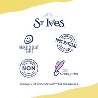 beauty mix ST. Ives Blemish Control Apricot Scrub, 150 ml, Pack of 2 - Deep Cleansing, Exfoliating Formula with 100% Natural Exfoliants for Clearer, Radiant Skin and Effective Blemish Control