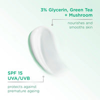 Simple Regeneration Age Resisting Face Cream SPF 15 with 3% Glycerin, Green Tea and Mushroom Extract Anti-Ageing Moisturiser 50 ml
