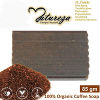 Generic Handmade Organic Coffee scrub soap Anti Acne Anti aging 90g