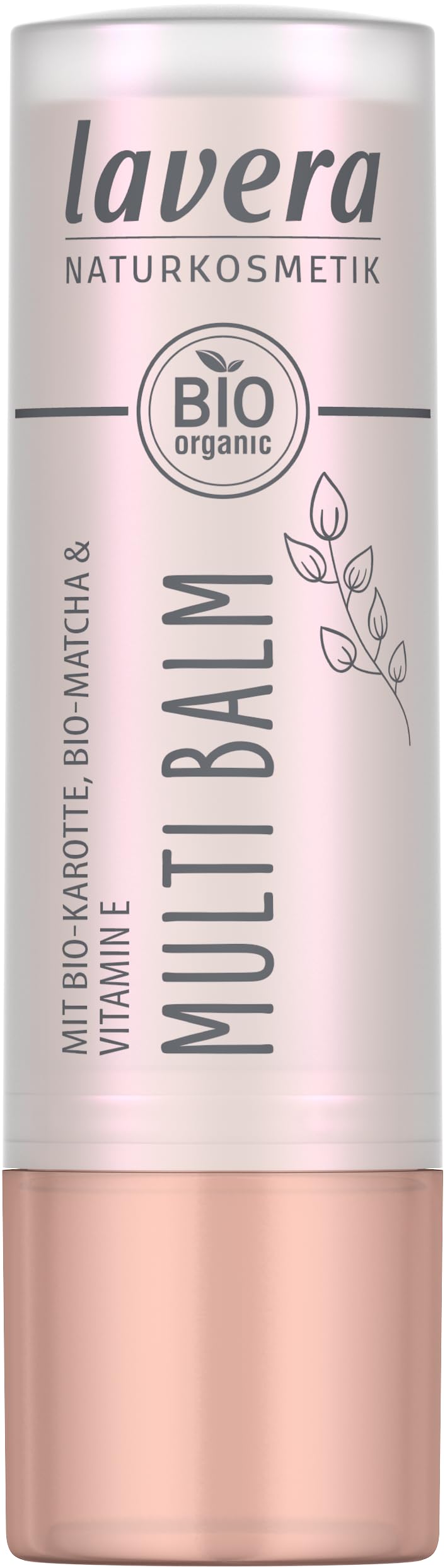lavera Multi Balm Sundown Gold 03 - for eyes, lips or cheeks - intense colour - fresh glow - melt-in texture - effortless blending - vegan - natural cosmetics - 4.9 g