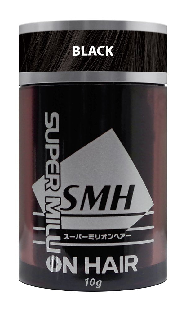 From the UK - Order by 1pm for next working day Super Million Hair - 1 x 10g Hair Building Fibres - No.1 Black