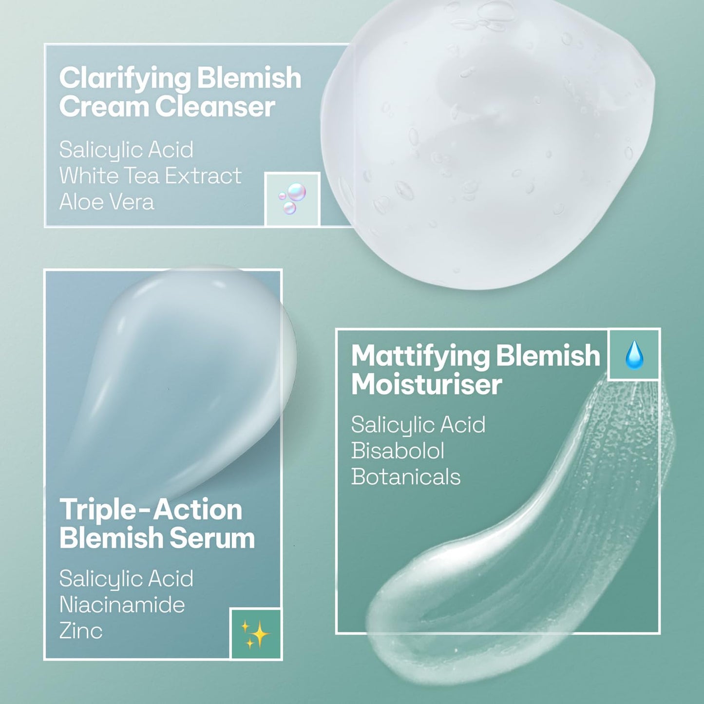 Cetaphil Gentle Clear Clarifying Blemish Cleanser 124ml, Face Wash for Gently Cleaning Pores, with 2% Salicylic Acid & Aloe Vera for Sensitive Skin