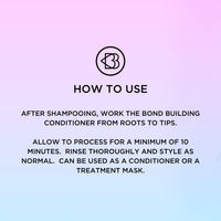 Jerome Russell Bblonde JPLEX CONDITIONER | Bond Building Deep Conditioning Hair Mask for Damaged Hair | Strengthening & Repair Treatment to Improve Hair Health & Restore Elasticity | 300ml