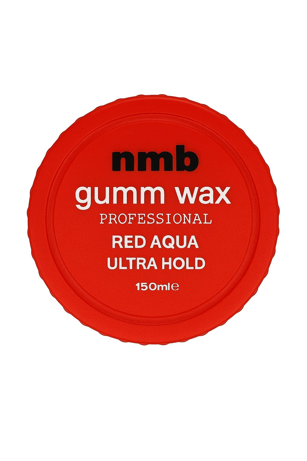 NM BEAUTY NMB Gumm-wax Professional Hair Styling Wax | Edge Control | Hair Gel Wax | Ultra Hold | Men & Women Hair Wax (Blue, Black & Red Aqua, Green Matte) 150ml (150ml, Red Aqua)