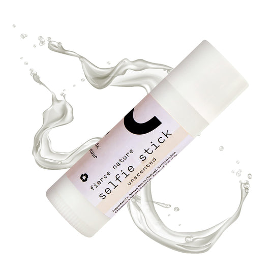 Generic Selfie Stick Tallow Balm, Bioavailable Skin Care Essential, Lip Balm, Face Care Must-Have, Vitamin-Rich Body and Face Moisturiser, Unscented, 15g - Fierce Nature