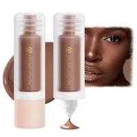 COODAM Full Coverage Foundation for Mature Skin - Long Wear Matte Face Foundation, Bottom Press Liquid Foundation Removable, Full Coverage Foundation for Women and Girls (06#, 40ml)