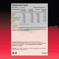 Warrior, Fruity Clear Whey Isolate – Rapid Digesting Protein Powder – Refreshingly Fruit Flavoured Shakes – Post Workout, Low Sugar, 15 Servings (Fruit Punch, 375g)