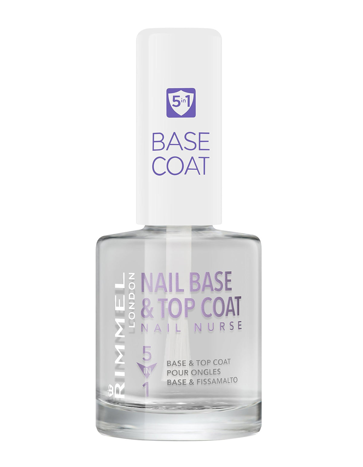 Rimmel London Nail Base & Top Coat, 12ml