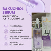 Dr. BIEN-AIME_Bakuchiol Serum 50ml_Natural Retinol Alternative Face Serum with Niacinamide, Peptides,Hyaluronic Acid & Vitamin C, Skincare, Acne-Prone Skin, Anti-Aging, Reducing Line & wrinkles