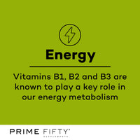 Prime Fifty Super Greens Effervescent Multivitamins, 28 Tablets