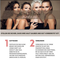 SHEIDA BB Creme, Tinted Day Cream with SPF 30+, 24h Moisture and Skin Optimiser for an Even Complexion, Enriched with Vitamin E & C. Multifunctional Care with Sun Protection (Medium, One Size)