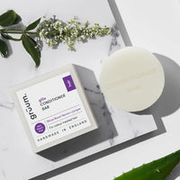 grüum Shine Boost Hair Conditioner Bar 50g - SLES, EDTA & Paraben Free Conditioner Bar for Hair Lasts up to 60 Washes - Plant-Based Vegan Solid Conditioner Bar for Hair
