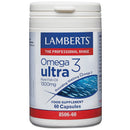 Lamberts Omega 3 Ultra Pure Fish Oil 1300mg 60 Capsules