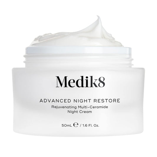 Medik8 Advanced Night Restore - With Optimised Ceramide Complex - Anti-Ageing Cream - Firms, Nourishes & Supports Skin Barrier For Overnight Skin Restoration