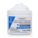 HOPHAT 42% Urea Cream with 2% Salicylic Acid & 5% Vitamin E - Intensive Moisturizer Foot & Hand Repair Cream for Dry, Cracked Skin - 150g