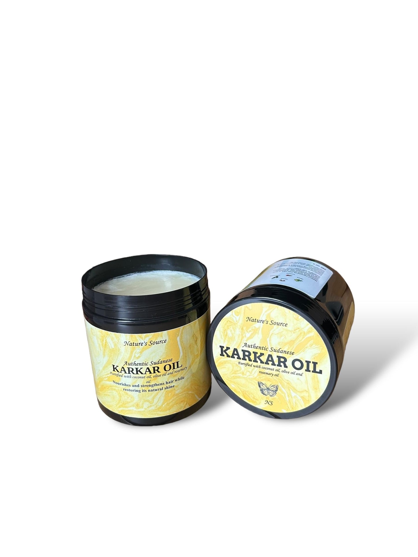 Generic 480ML Authentic Sudanese Karkar Hair Cream fortified with Olive Oil, Coconut Oil and Rosemary Oil