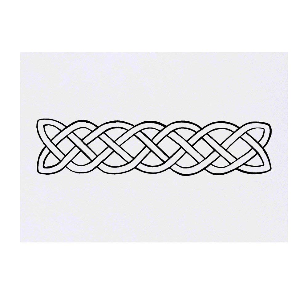 Azeeda 'Celtic Knotwork' Temporary Tattoo - Water Resistant, Skin-Safe, Non-Toxic Transfer (TO00016484)