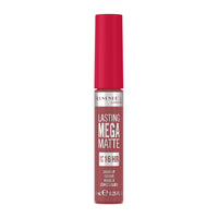 Rimmel London Lasting Mega Matte Liquid Lipstick, Long-Lasting, Hydrating, Vegan Formula - 210 - Rose & Shine, 7.4ml
