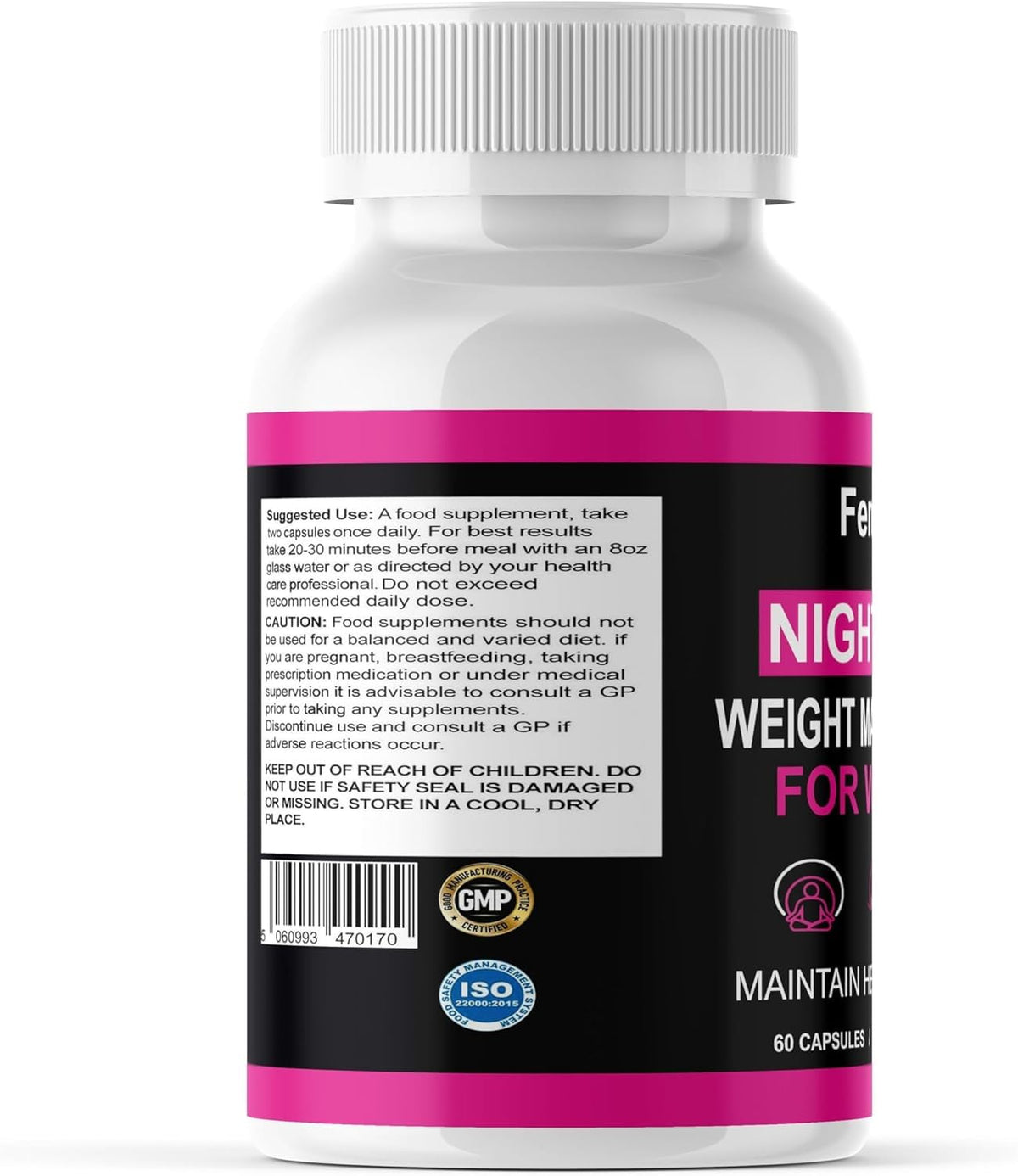 slimwsupplement Femina Night Time Capsules - Femina Nighttime Formula Support (60 Capsules)