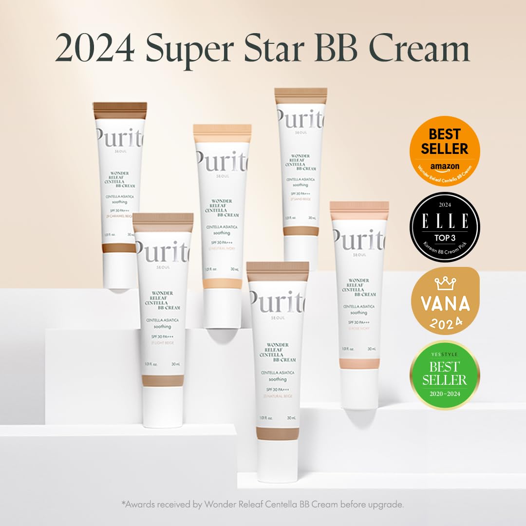 PURITO Wonder Releaf Centella BB Cream (#23 Natural Beige, one size)
