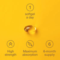 SuperSelf Vitamin D3 4000 IU - Vitamin D Tablets High Strength - 180 Softgel Capsules - VIT D Supplement for Strong Bones, Muscles, Teeth, Immune System - High Absorption Cholecalciferol D3 Vitamins 4000IU