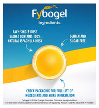 Fybogel - Hi-Fibre Orange Sachets - 10 x 4