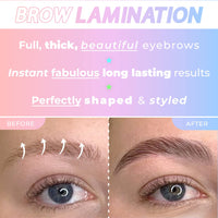 BEAU LASHES Brow Lamination Kit by Beau | Professional Eyebrow Lamination Kit with Keratin Conditioning | Instant DIY Eye Brow Lift Kit for Fuller, Thicker, Beautiful Brows | Easy to Use & Long Lasting Results
