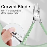 Start Makers START MAKERS Manicure Set - 16 in 1 Professional Nail Clipper Set - Stainless Steel Pedicure Kit Nail Care Kit for Men Women with Storage Travel Case, Green