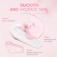Fashion Base Skin Care For Teenage Girls,Sakura Skincare Set (Sakura-5PCS)