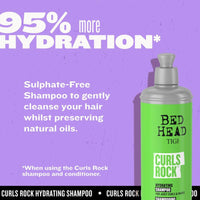 Bed Head by TIGI Curls Rock Hydrating Shampoo, 400ml