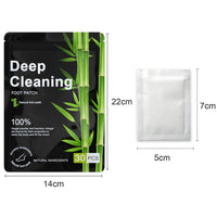 Rezolite Foot Detox Patches, 30 Pcs Natural Deep Cleansing Detox Foot Patches for Relieve Body Stress, Improve Sleep Quality, Enhance Blood Circulation