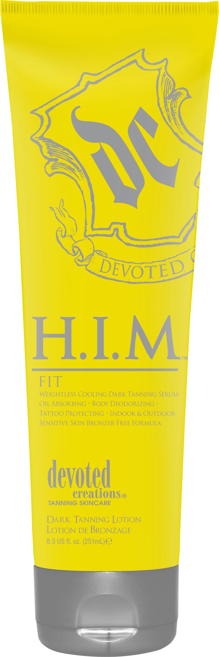 Devoted Creations H.I.M FIT Weightless Cooling Dark Tanning Serum (251ml)