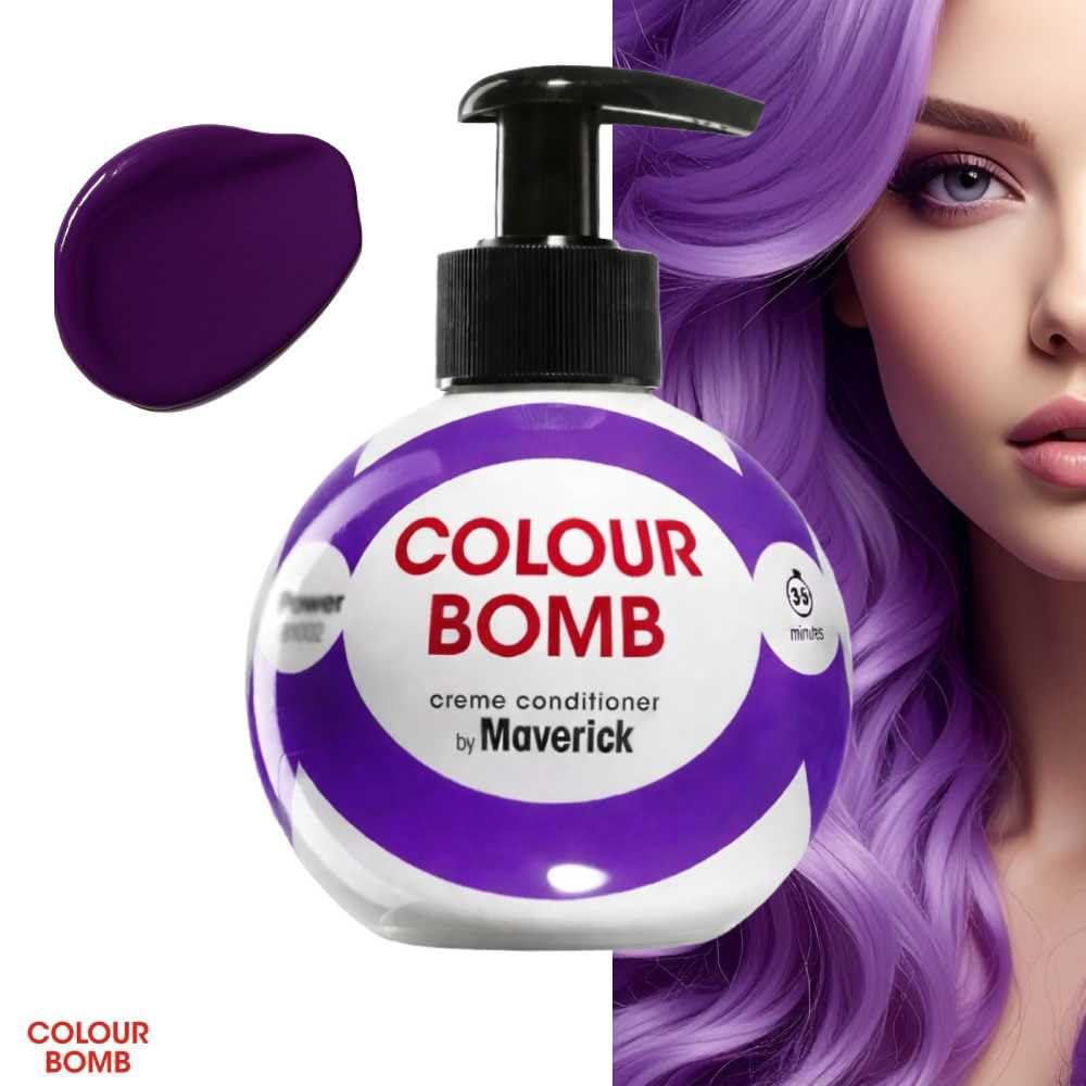 Colour Bomb by Maverick Violet Power Colour Depositing Conditioner 250ml