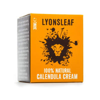 Lyonsleaf Calendula Cream 30ml - 100% Natural, Pure, Soothing Emollient Whipped and Luxurious, Fragranced with Essential Oils