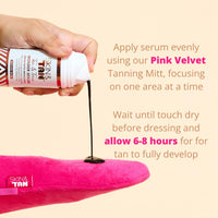 Skinny Tan Wonder Serum Fake Tan - Streak Free Self Tan with Youth Boosting Q10, Vitamin E & Aloe vera for Hydrating Skincare, Vegan & Cruelty Free - Medium, 145ml Plus Mitt & Back Applicator