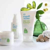 Green People Organic Babies Baby Wash & Shampoo - Fragrance Free - Vegan, Organic & Cruelty Free, 150ml