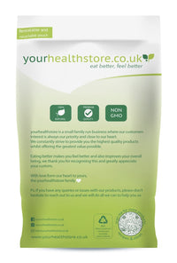 yourhealthstore Psyllium Husk Powder 500g, Extra High Purity, Non Contaminated, No Pesticides, Fine Powder, Gluten Free, Vegan, (Recyclable Pouch)