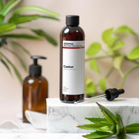 Aroma Labs ORGANIC - CASTOR Oil - 250mL - 100% Pure, Natural, Cold Pressed And Cosmos Certified - AROMA LABS (French Brand)