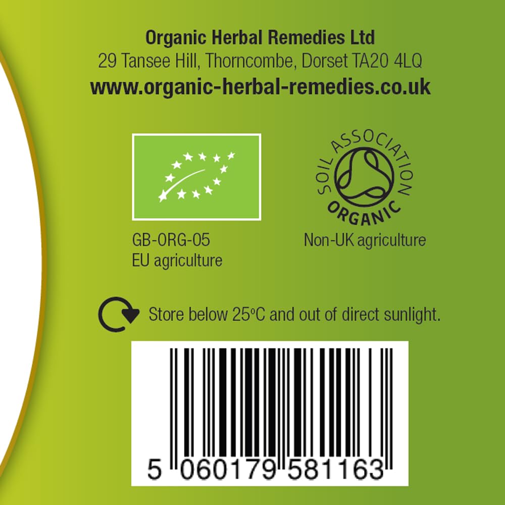 Organic Herbal Remedies 100 ml Linden Lime Flower Tincture