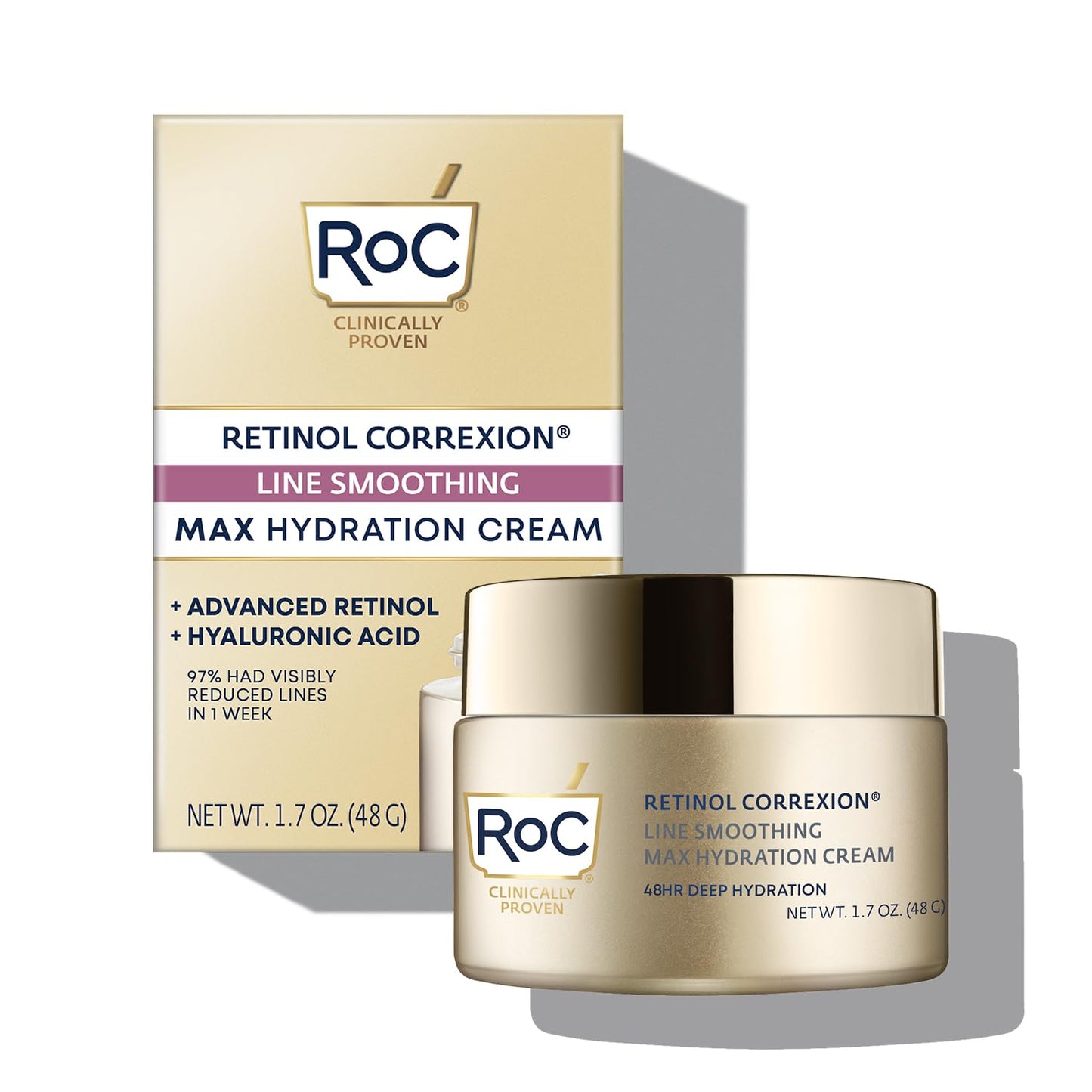 RoC Retinol Correxion Max Daily Hydration Creme, 1.7 Fl. Oz