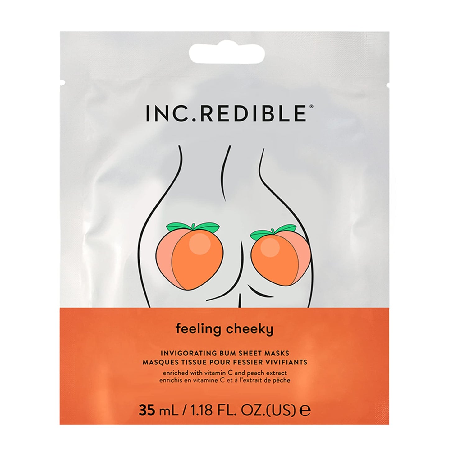INC.redible Juicy Pair Boob and Bum Mask Duo, 50 ml