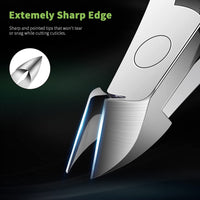 FVION Cuticle Cutters, Stainless Steel Cuticle Remover, Professional Pedicure Manicure Tool - 9mm Green