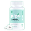 Bettervits Kids Probiotic Complex – 10 Billion CFU | Probiotics for Children 10-16 years old - Gut Health and Immunity Support | Maintains Healthy Digestion | 60 Chewable Orange-Flavored Tablets.